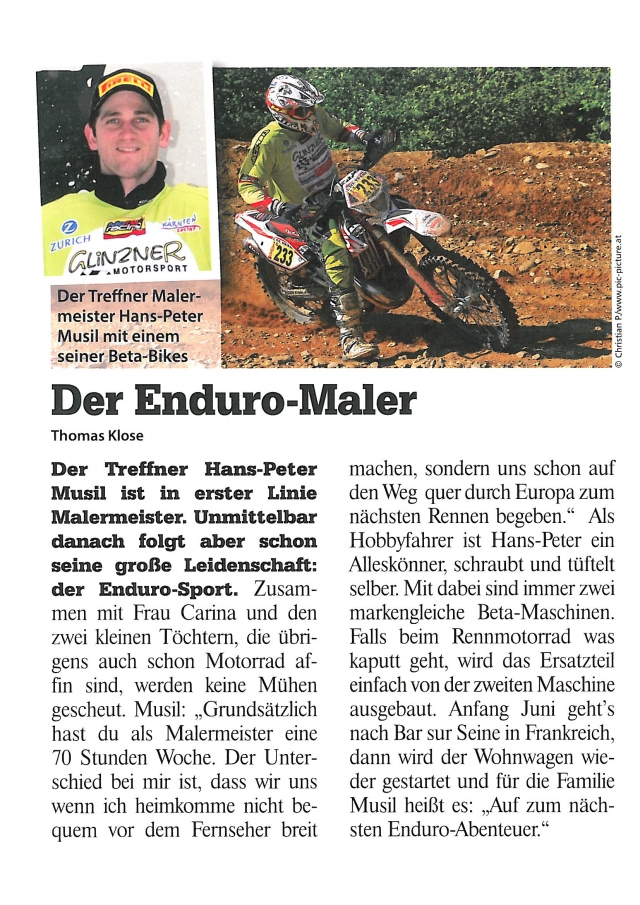 Bericht im Draustaedter 22.05.